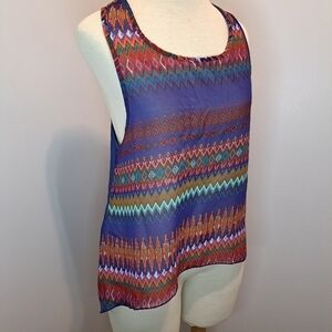 3 FOR 12 SALE Vintage USA Sheer tank top size Medium